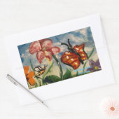 Sticker Spring Origineel KUNSTWERK (Envelop)