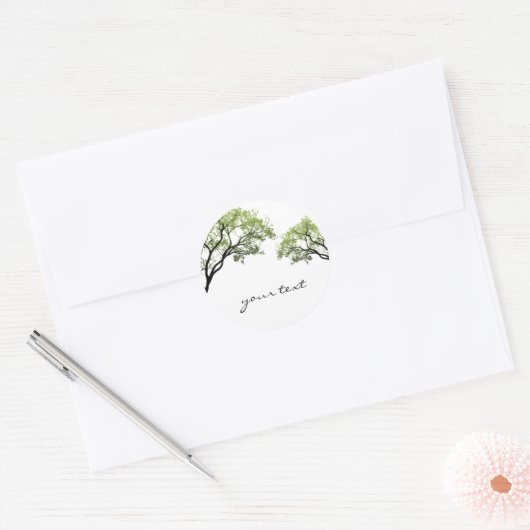 Sticker Spring Trees (Enveloppe)