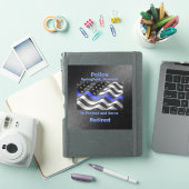 Sticker Springfield, Vermont. Police (Couverture iPad)