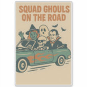 Sticker Squad Ghouls Cruisin' en style (Devant)