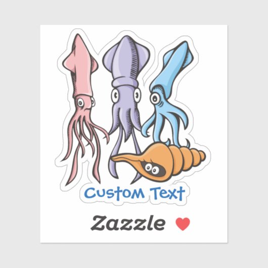 Sticker Squid (Feuille)