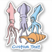 Sticker Squid (Devant)