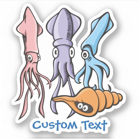 Sticker Squid (Devant)
