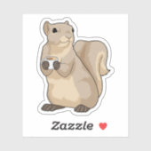 Sticker Squirl Coffee Cup (Feuille)