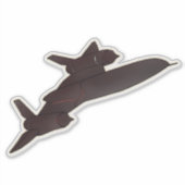 Sticker SR-71 Blackbird, avion Spy Plane (Devant)