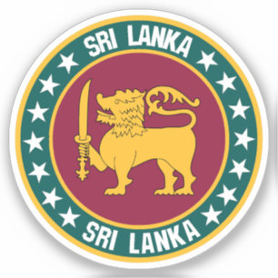 Sticker Sri Lanka