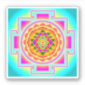 Sticker Sri Yantra (Devant)