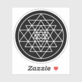 Sticker Sri Yantra (Feuille)