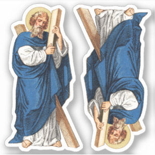 Sticker St. Andrew l'Apôtre (P 006) 2 Haut - Contour