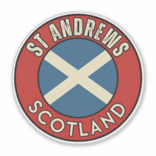 Sticker St Andrews, Écosse