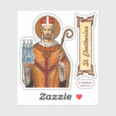 Sticker St. Eleutherius de Tournai (Détail ; DG 01) (Feuille)