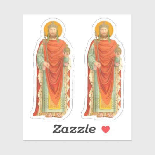 Sticker St. Henry II, Empereur (BBS 10) (Feuille)