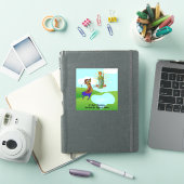 Sticker St. Jude Thaddeus & Intrepid Femme Golfeur (Couverture iPad)