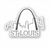 Sticker St. Louis, Missouri (Devant)