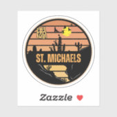 Sticker St. Michaels, Arizona (Feuille)