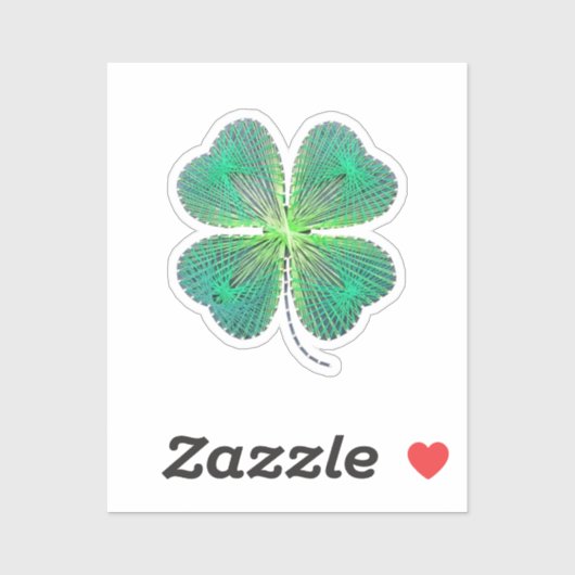Sticker St. Patrick's Day (Feuille)