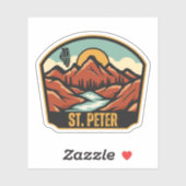 Sticker St. Peter, Illinois (Feuille)