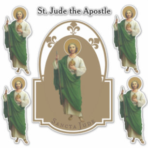 Sticker St religieux Judas l'apôtre de Jésus