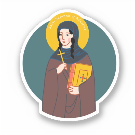 Sticker St. Susanna la diaconesse (Devant)