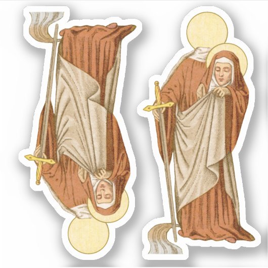 Sticker St. Winifred du Pays de Galles (P 002) (Devant)