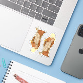 Sticker St. Winifred du Pays de Galles (P 002) (Ordinateur portable avec iPhone)