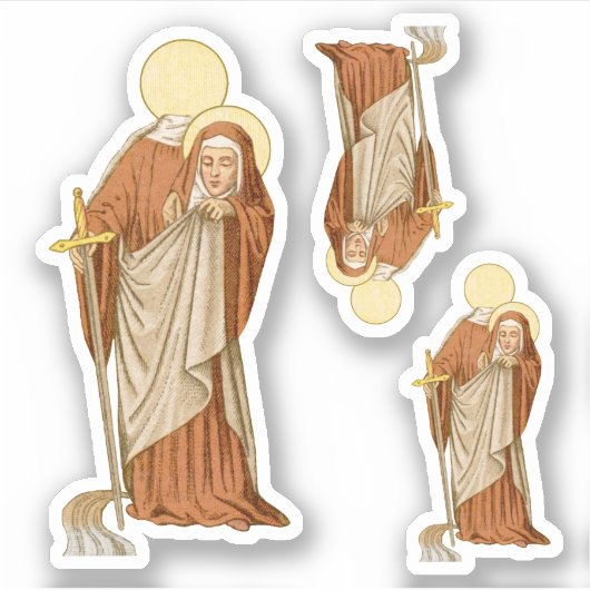Sticker St. Winifred du Pays de Galles (P 002) (Devant)