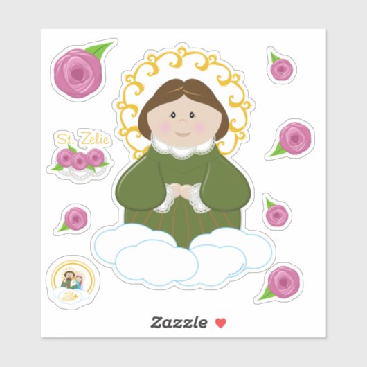 Sticker St. Zelie (Feuille)
