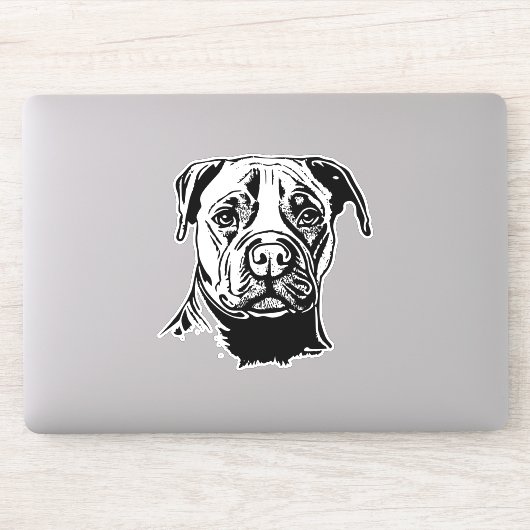 Sticker Staffordshire Bull Terrier (Ordinateur)