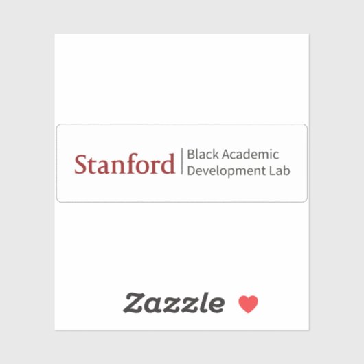 Sticker Stanford BAD Lab - Mark primaire (Feuille)