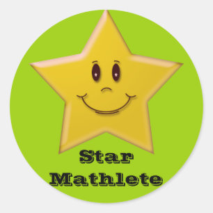 Sticker Star Mathlete