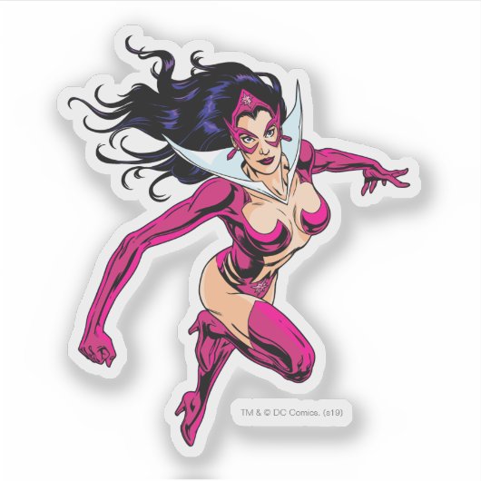 Sticker Star Sapphire Flying (Devant)
