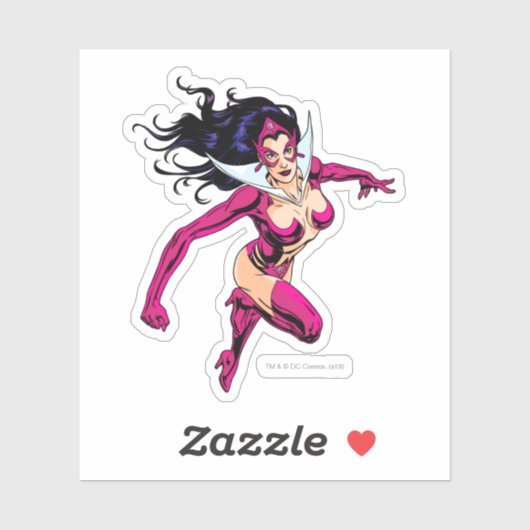 Sticker Star Sapphire Flying (Feuille)