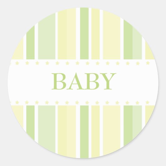 Sticker Stars and Stripes (jaune-vert) (Devant)