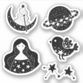 Sticker Stars & Constellations Collection Corps céleste (Devant)