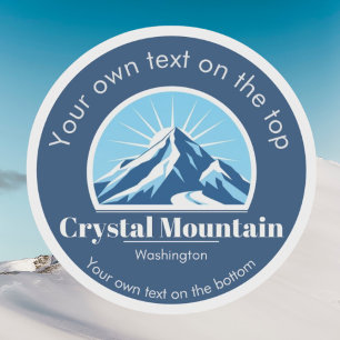 Sticker Station de ski de Crystal Mountain Washington