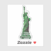 Sticker Statue de la Liberté (Feuille)