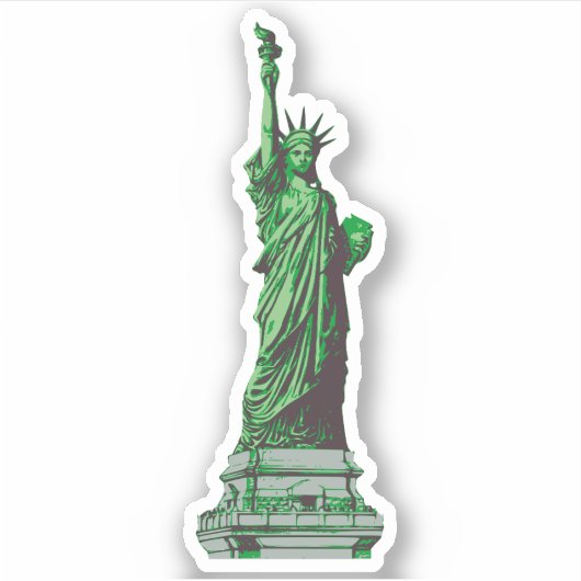 Sticker Statue de la Liberté (Devant)