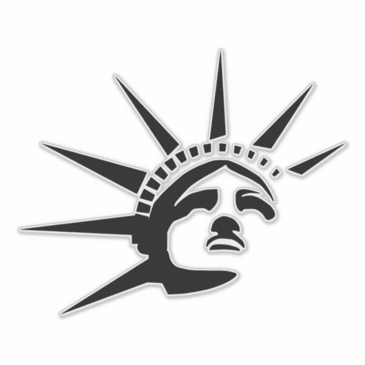 Sticker Statue de la Liberté (Devant)