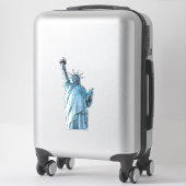 Sticker Statue de la liberté (Sur valise)