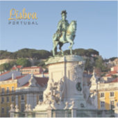 Sticker Statue équestre du roi José I, Lisbonne (Devant)