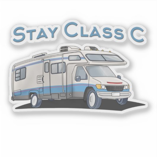 Sticker Stay Class C - Sticker RV (Devant)