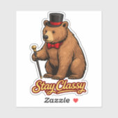 Sticker Stay Classy (Feuille)