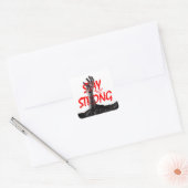 Sticker : Stay Strong Motivational Quote Design  (Enveloppe)