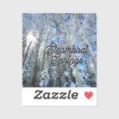 Sticker Steamboat Springs Patch (Feuille)