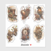 Sticker Steampunk (Feuille)