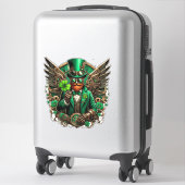 Sticker Steampunk de la Saint Patrick (Sur valise)