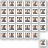 Sticker Steampunk Lady avec chapeau supérieur crânes (Recto)