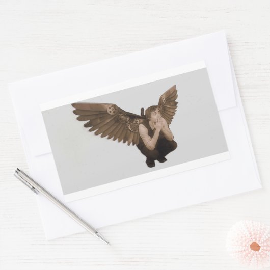 sticker Steampunk Muse (Enveloppe)