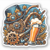 Sticker Steampunk Oktoberfest (Devant)
