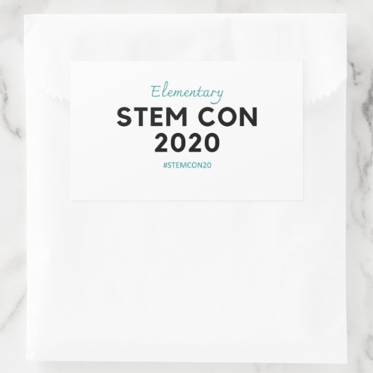 Sticker STEM CON 2020 3 (Sac)